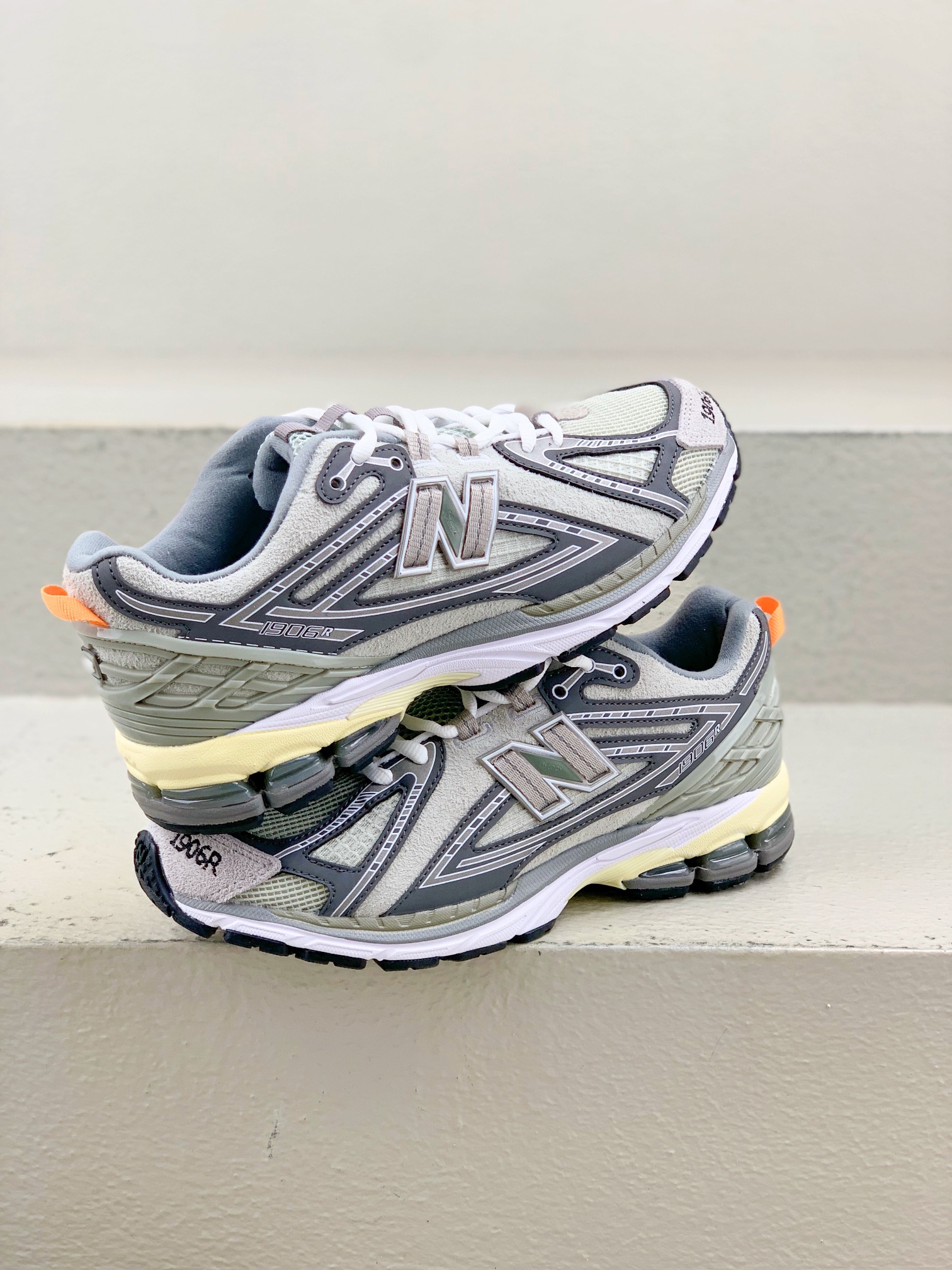 Calvin Klein New Balance Male Running Shoes Mesh Gray Shock Absorbing M-l-s