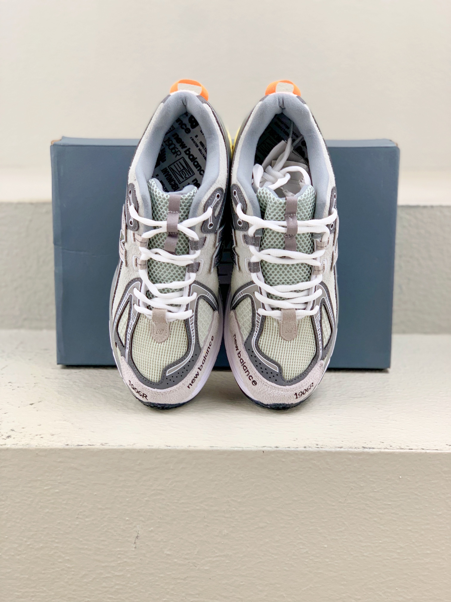 Calvin Klein New Balance Male Running Shoes Mesh Gray Shock Absorbing M-l-s