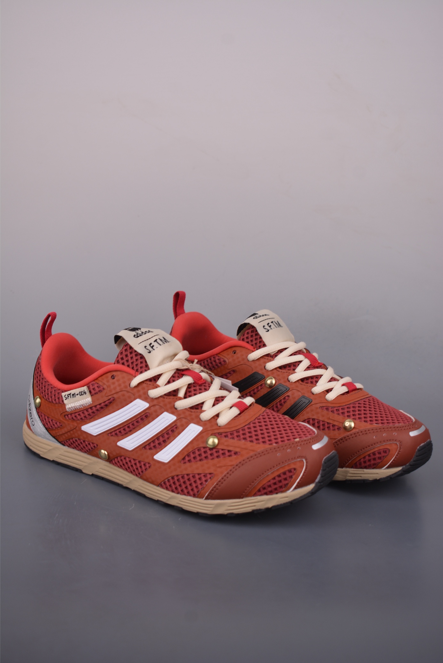 Adidas Running Shoes Mesh Black Breathable M-l-s