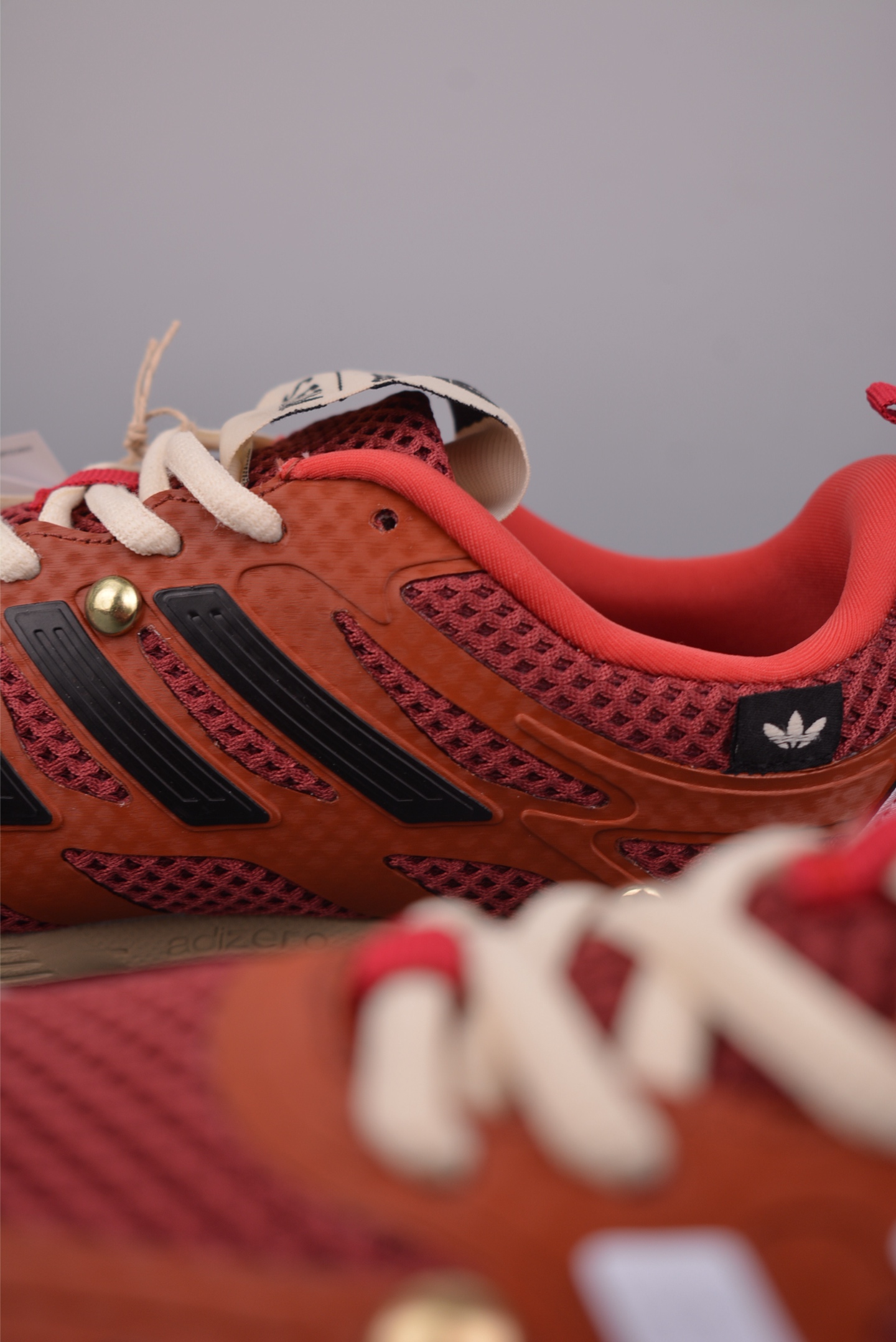 Adidas Running Shoes Mesh Black Breathable M-l-s