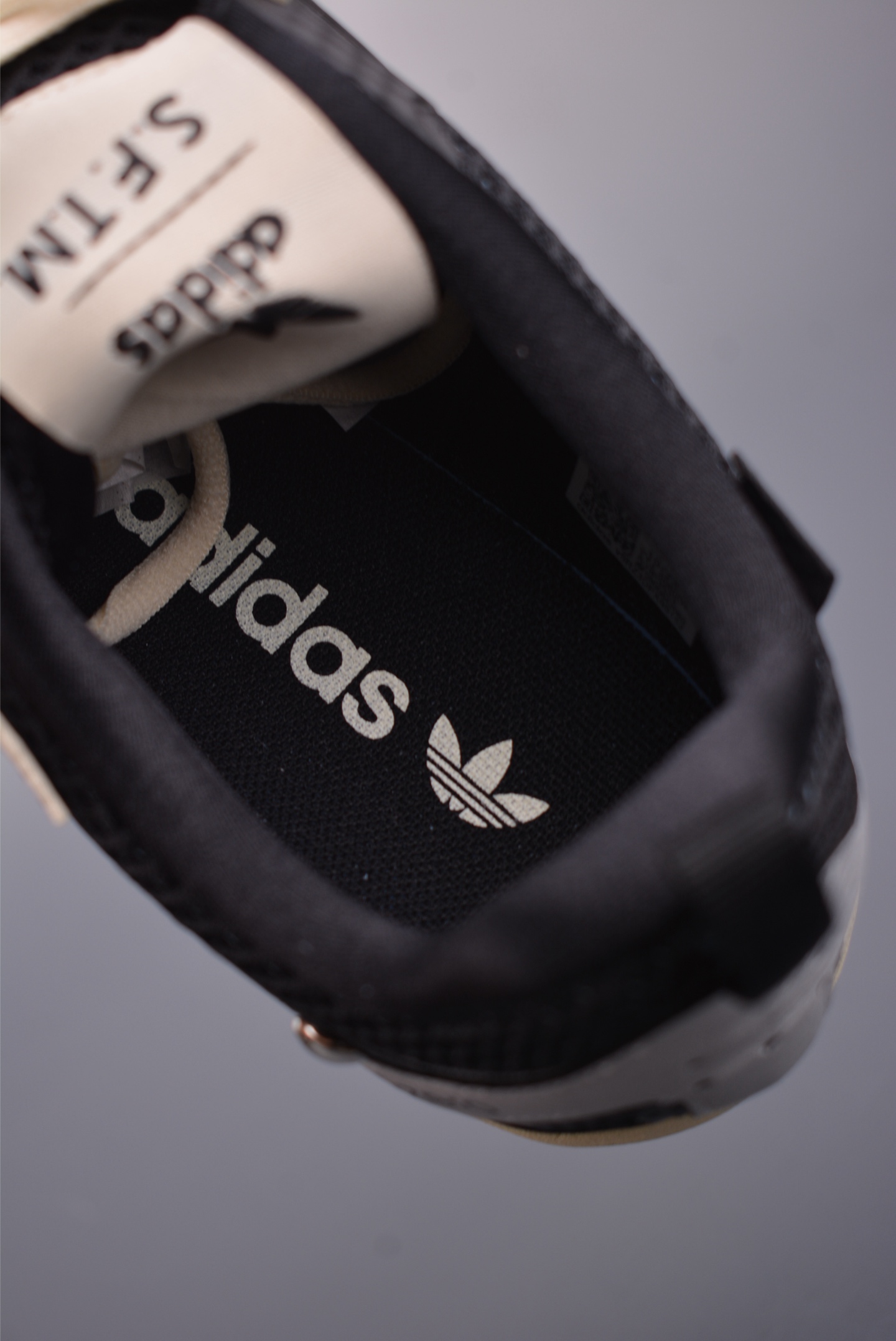 Adidas Running Shoes Mesh Black Breathable M-l-s