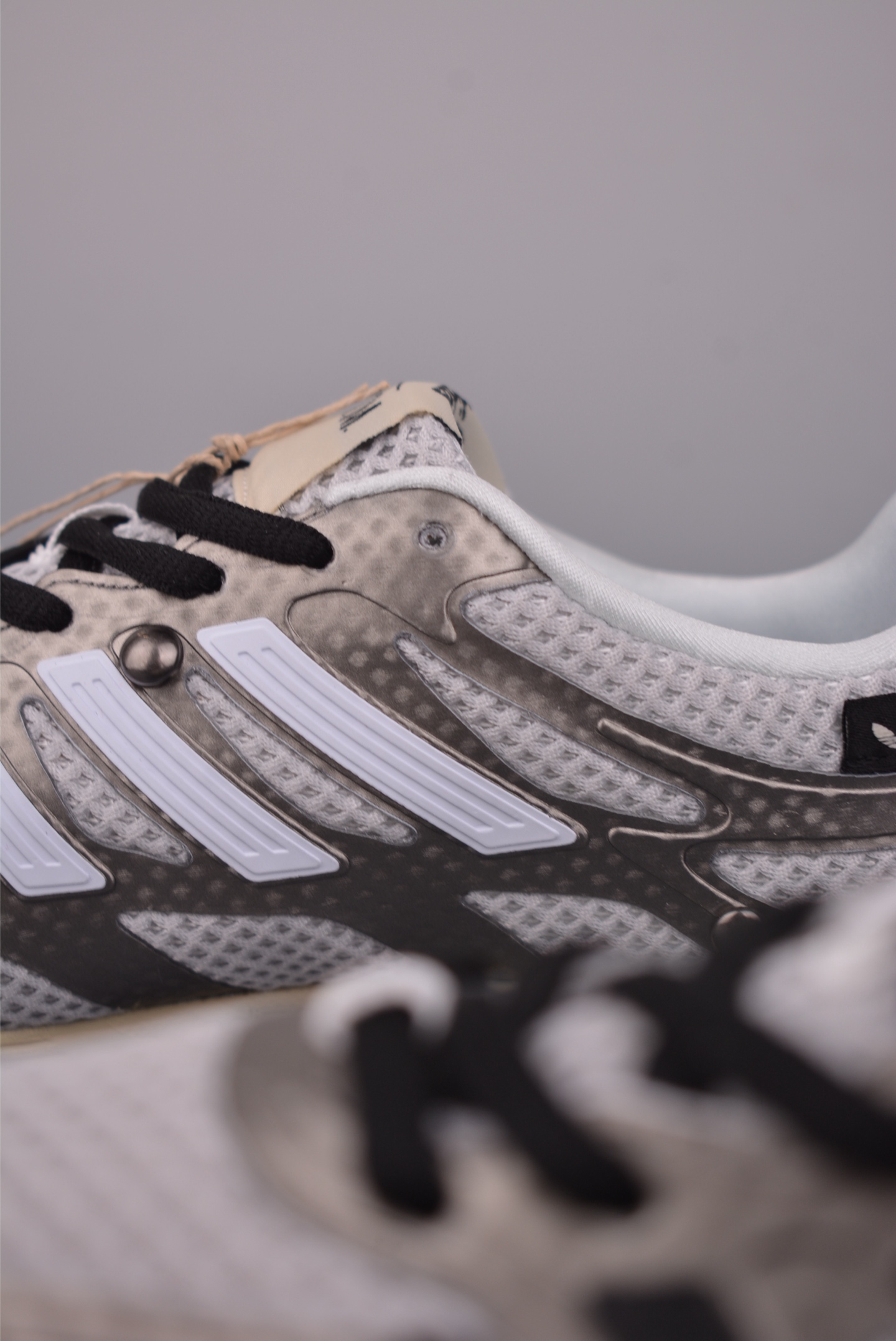 Adidas Running Shoes Mesh Black Breathable M-l-s