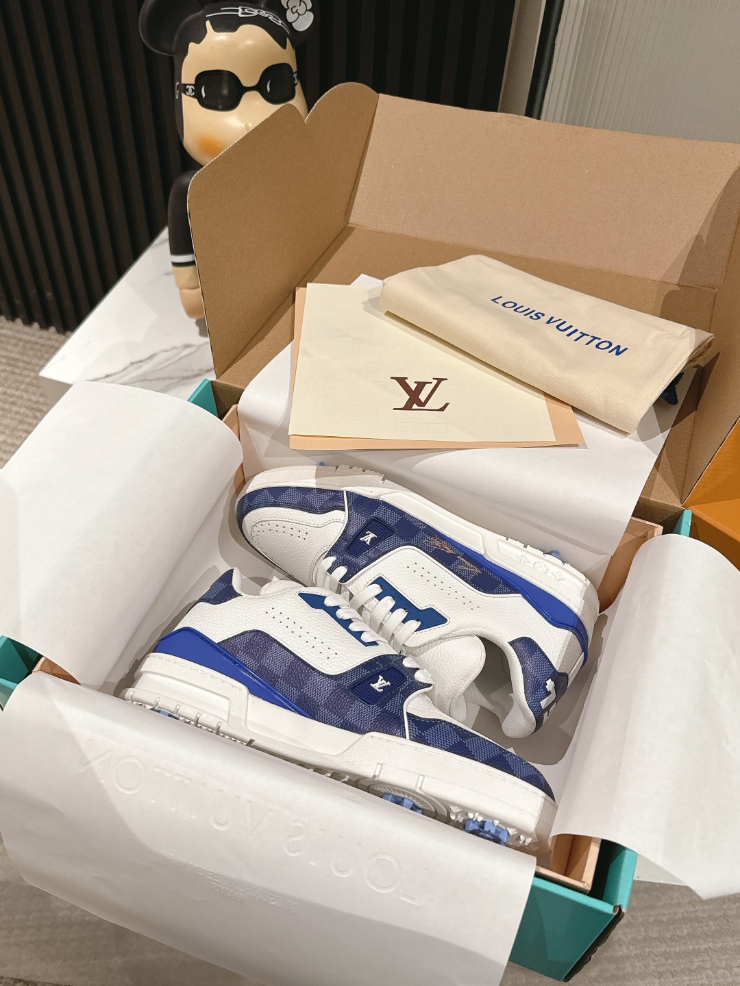 Louis Vuitton Male Board Shoes Breathable M-l-s