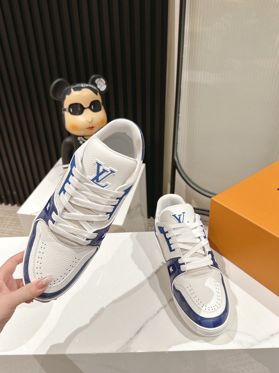 Louis Vuitton Male Board Shoes Breathable M-l-s