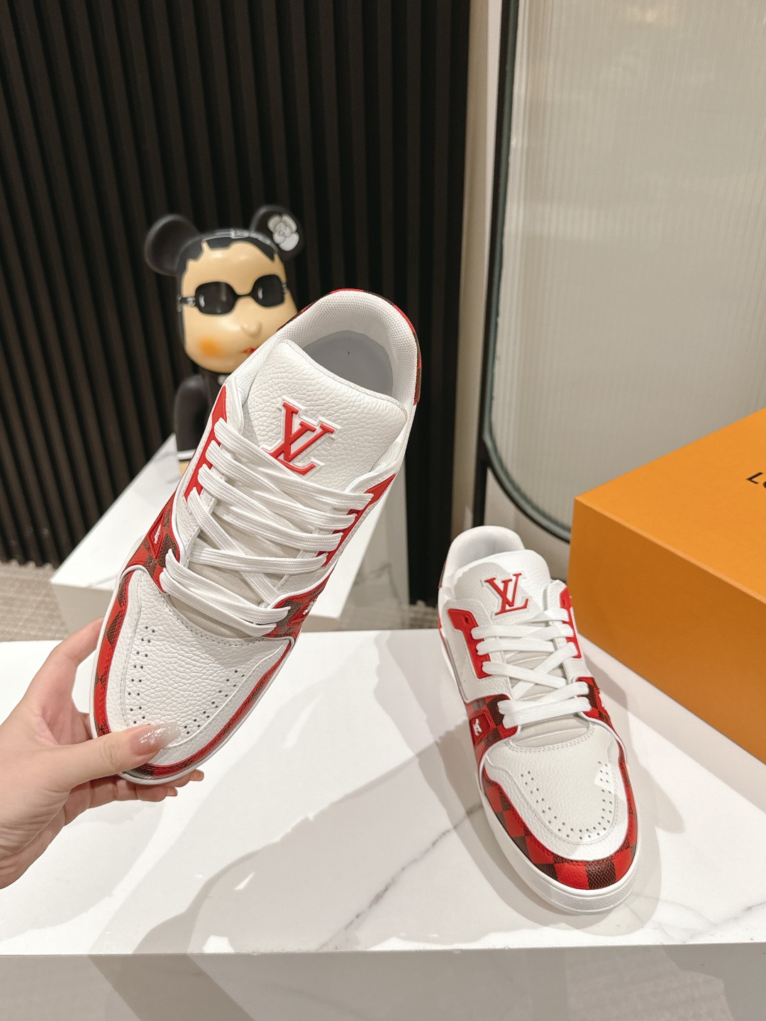 Louis Vuitton Male Board Shoes Breathable M-l-s