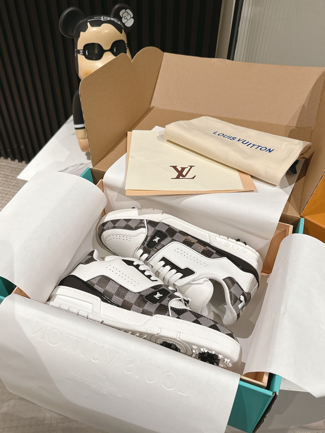 Louis Vuitton Male Board Shoes Breathable M-l-s