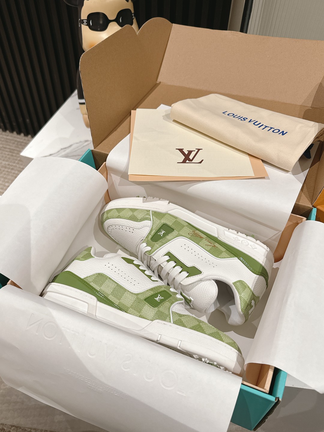 Louis Vuitton Male Board Shoes Breathable M-l-s