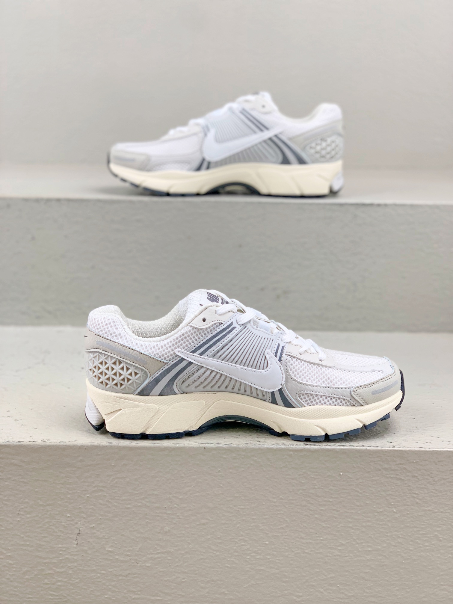 Male Running Shoes White M-l-s