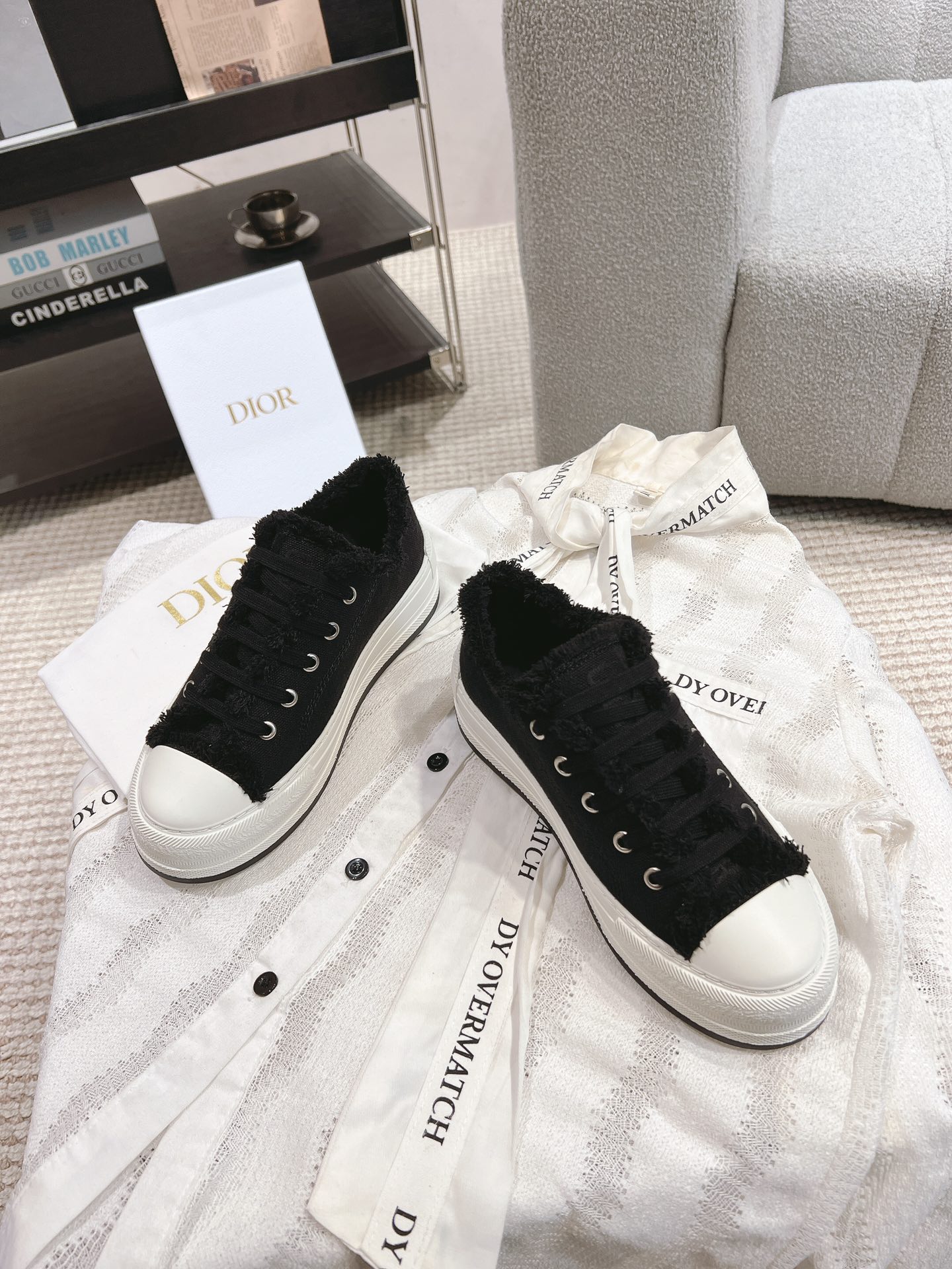 Dior Canvas Shoes Canvas M-l-s