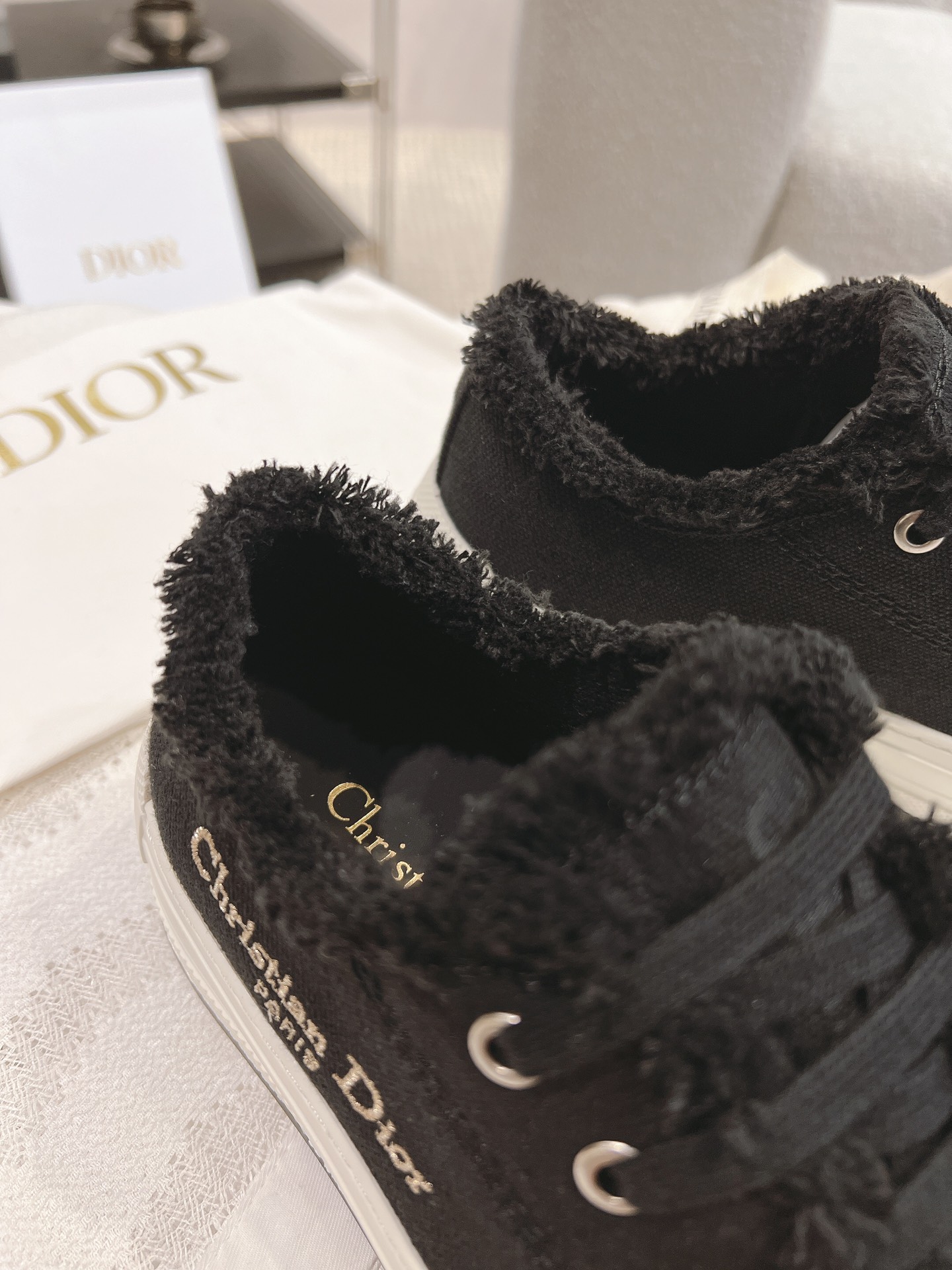 Dior Canvas Shoes Canvas M-l-s