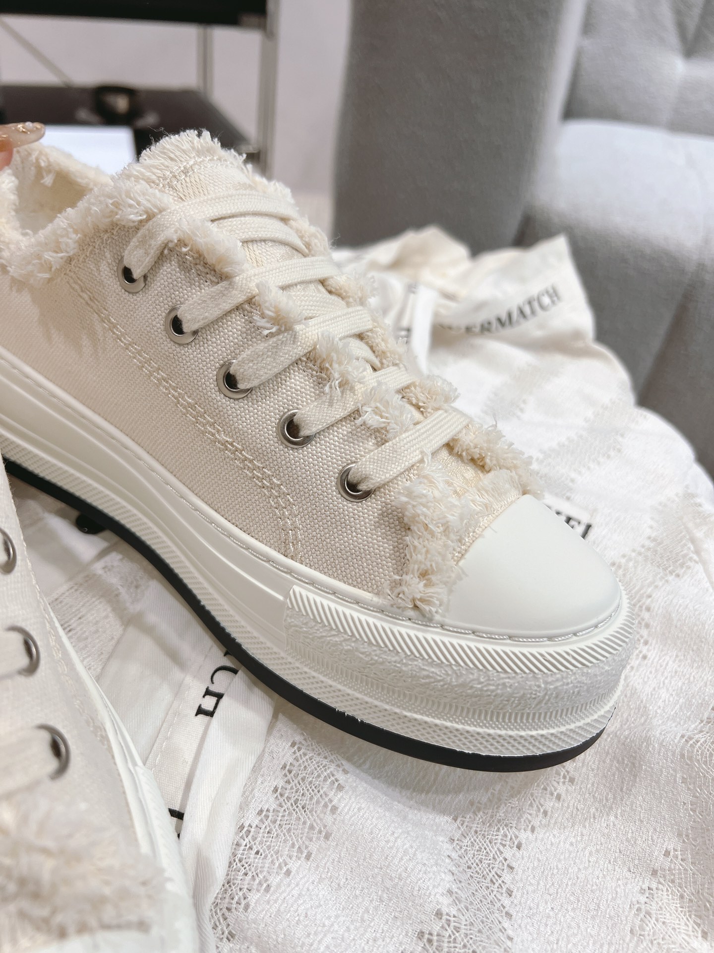 Dior Canvas Shoes Canvas M-l-s