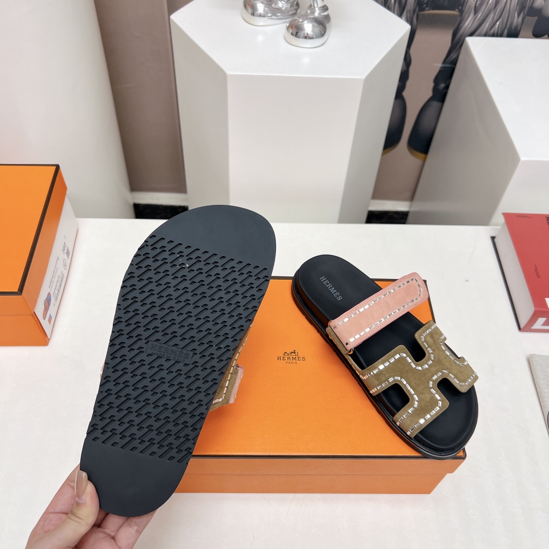 Hermes Male Sandals M