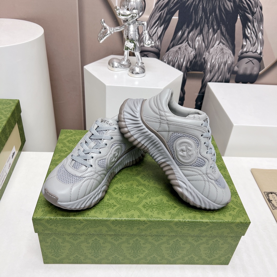 Gucci Male Basic Shoes Breathable