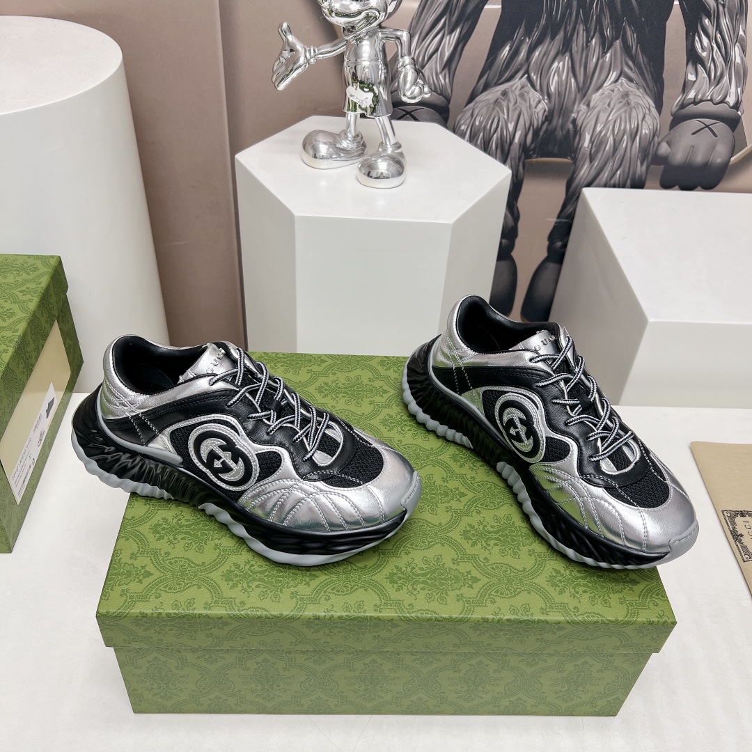 Gucci Male Basic Shoes Breathable