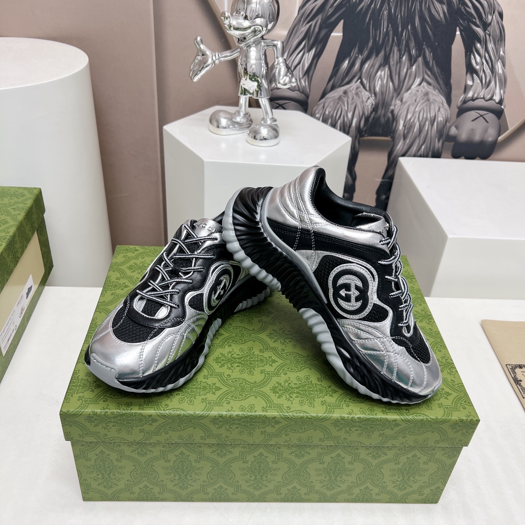 Gucci Male Basic Shoes Breathable