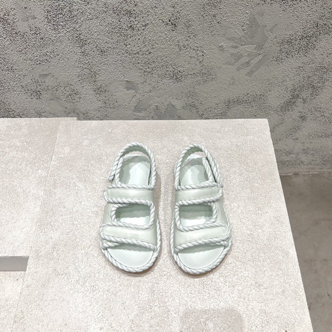 Bottega Veneta Calvin Klein Female Sandals Black M-l-s