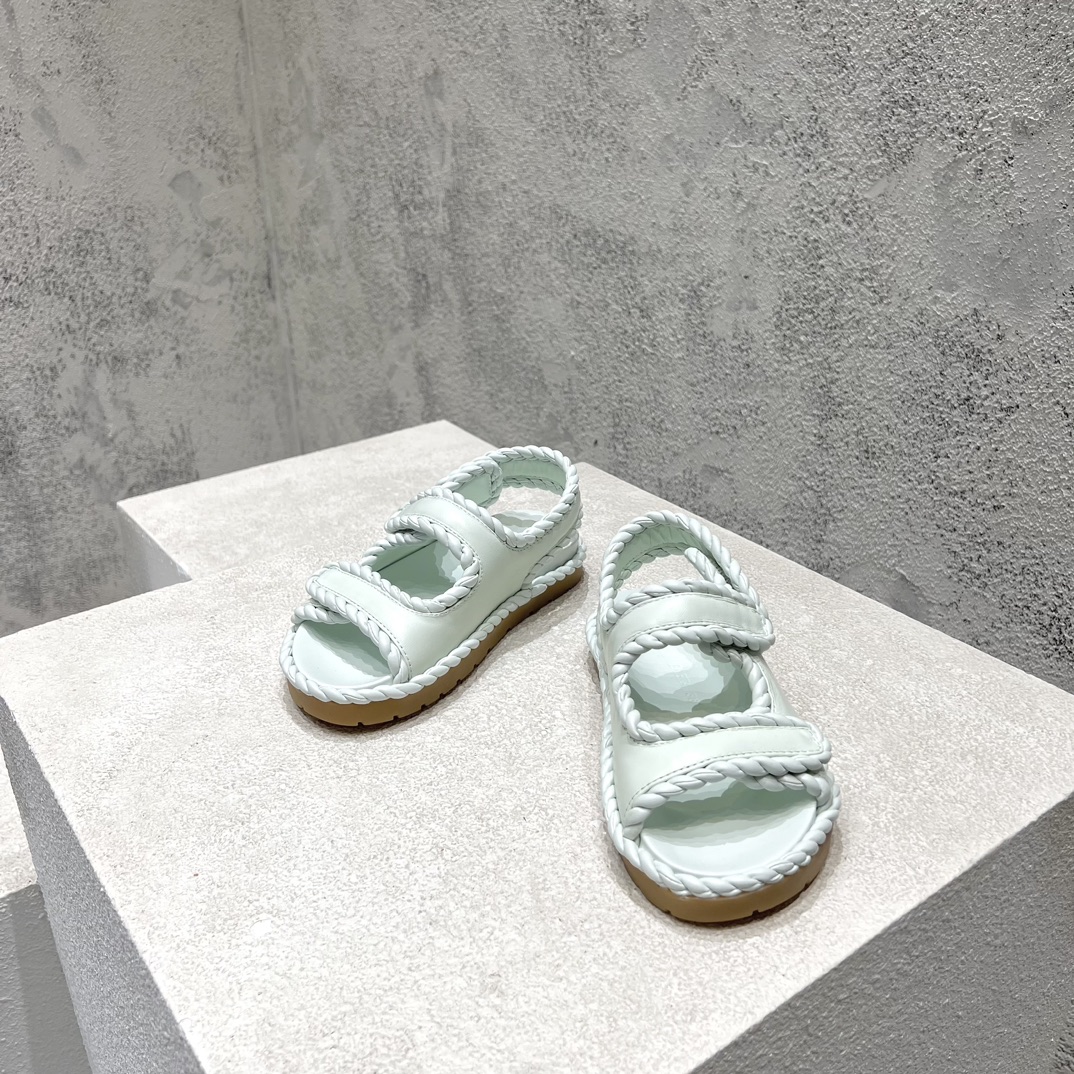 Bottega Veneta Calvin Klein Female Sandals Black M-l-s