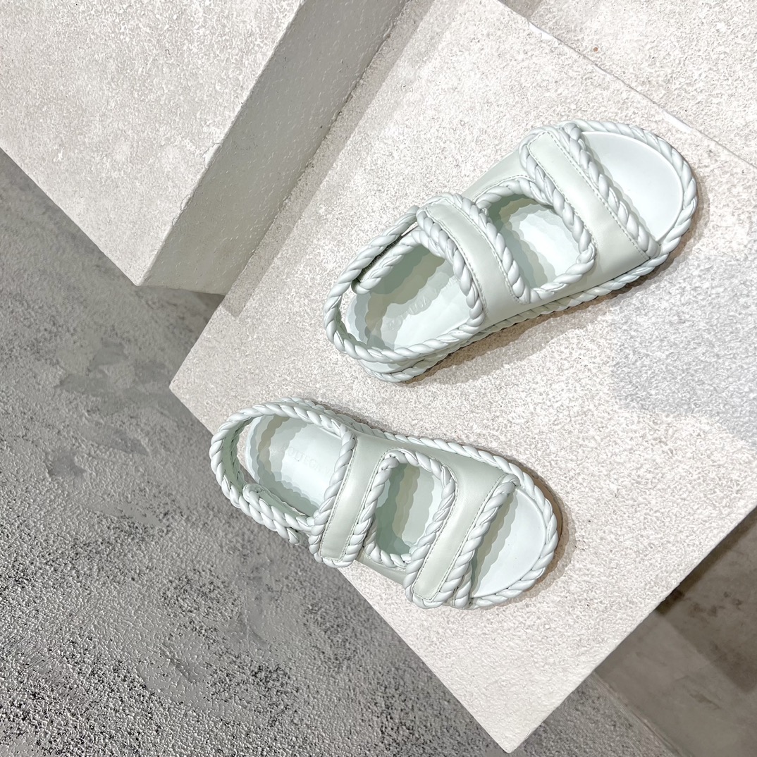 Bottega Veneta Calvin Klein Female Sandals Black M-l-s