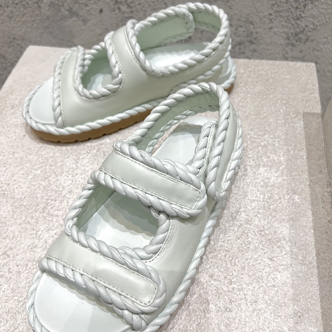 Bottega Veneta Calvin Klein Female Sandals Black M-l-s