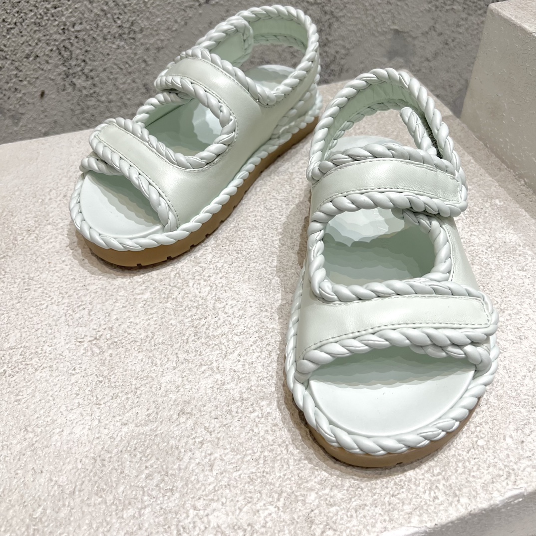 Bottega Veneta Calvin Klein Female Sandals Black M-l-s