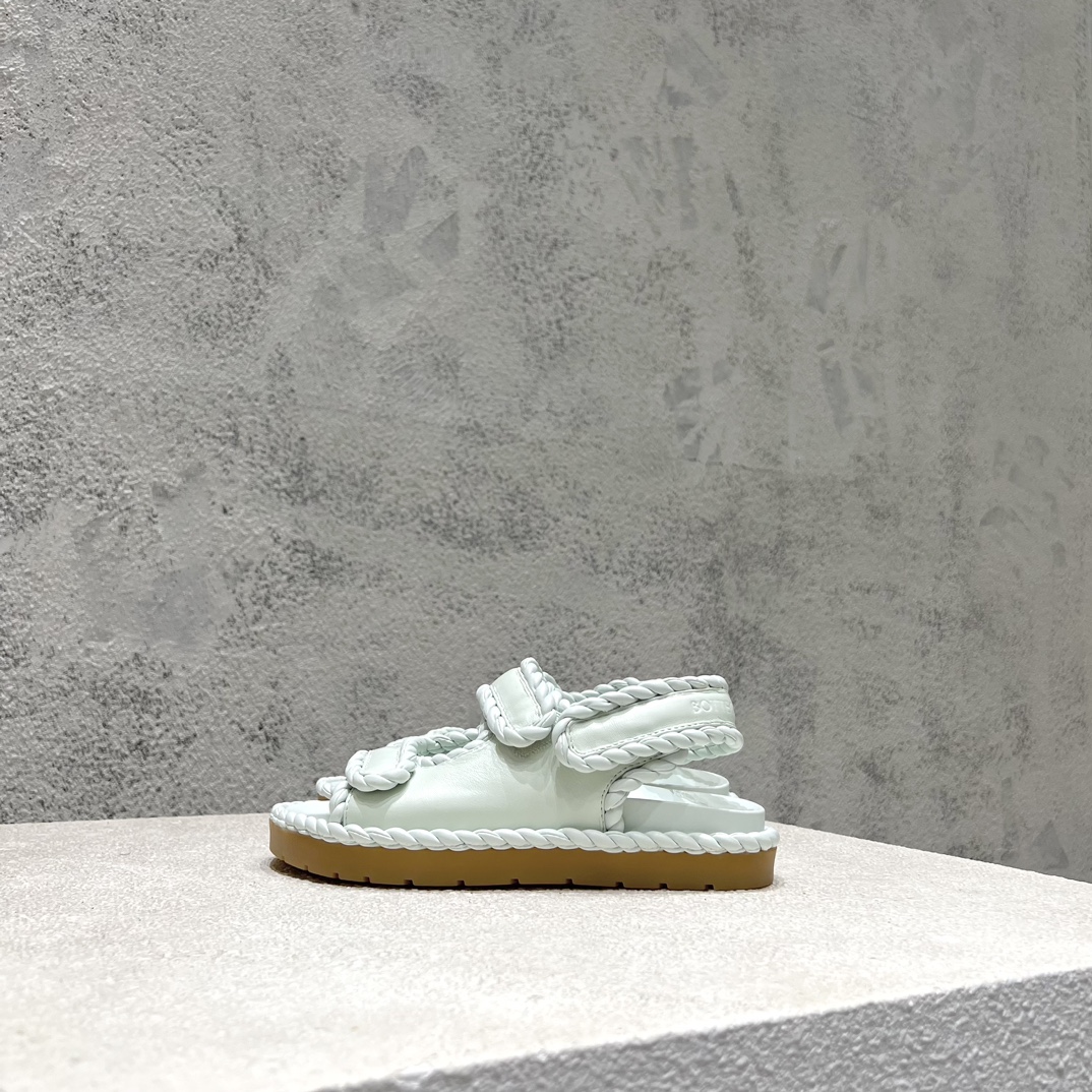 Bottega Veneta Calvin Klein Female Sandals Black M-l-s