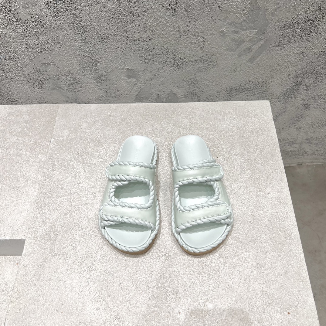 Bottega Veneta Calvin Klein Female Sandals Black M-l-s