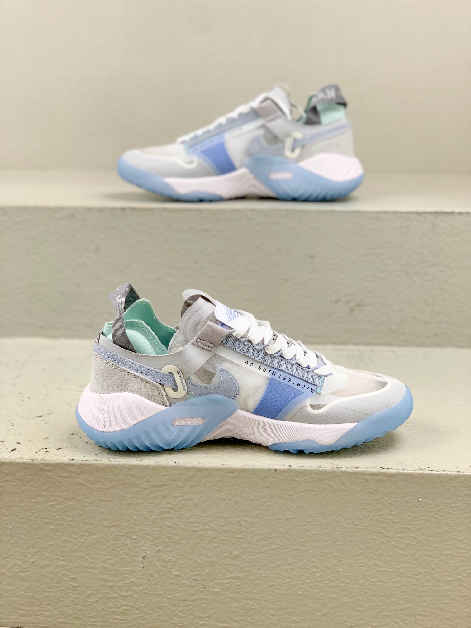 Jordan Nike Sneakers Mesh Breathable L