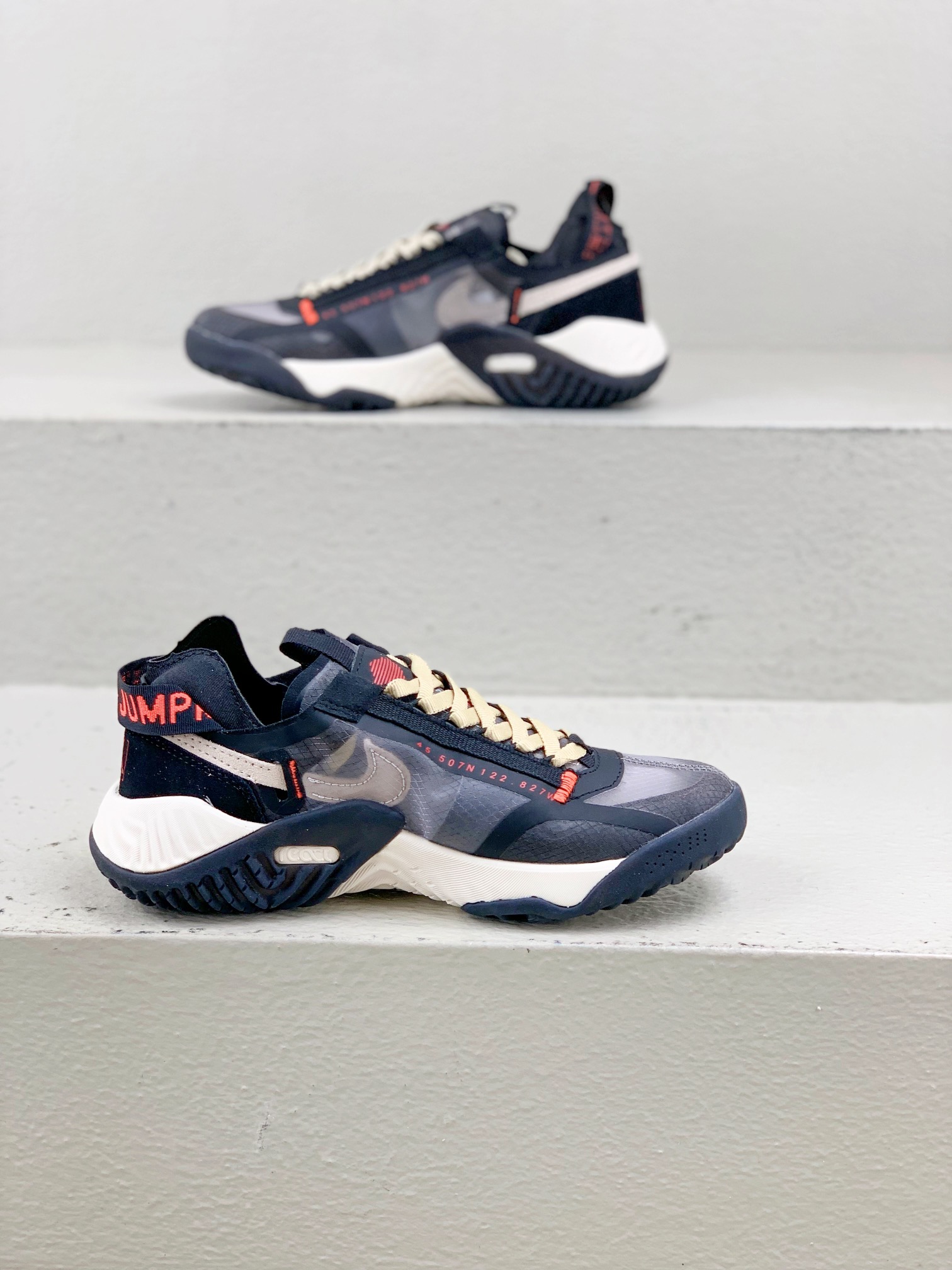 Jordan Nike Sneakers Mesh Breathable L