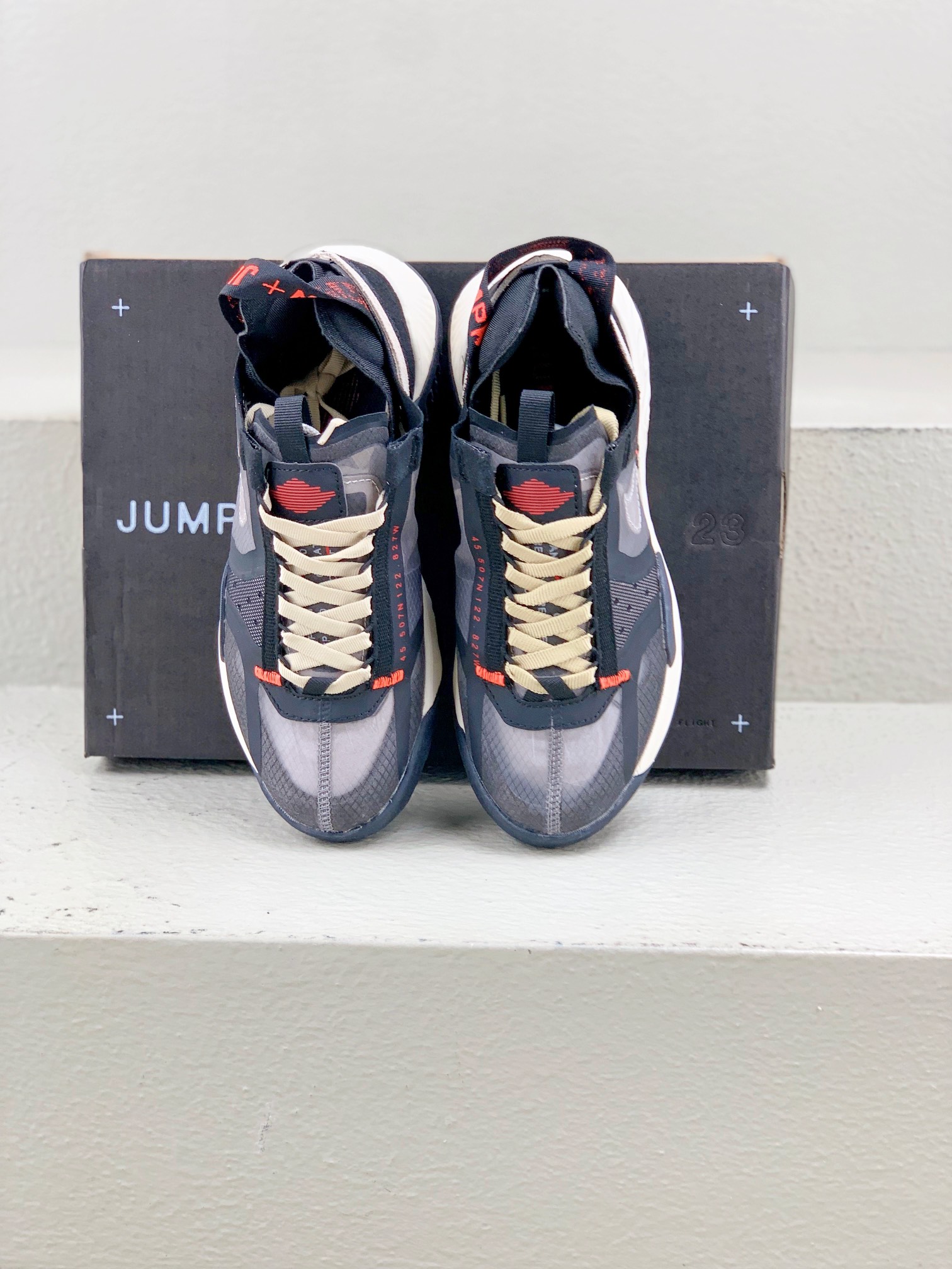 Jordan Nike Sneakers Mesh Breathable L