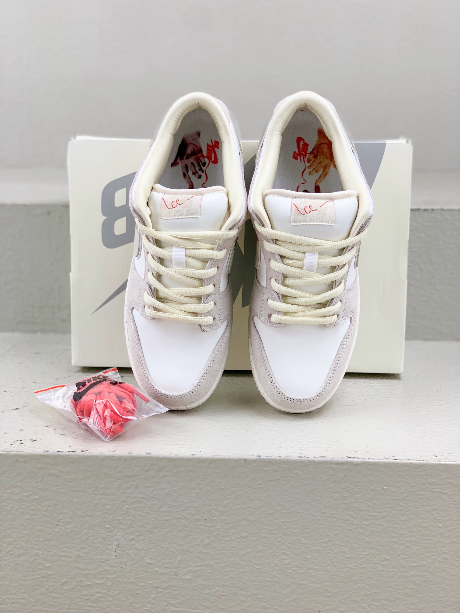 Nike Male Board Shoes Red M-l-s