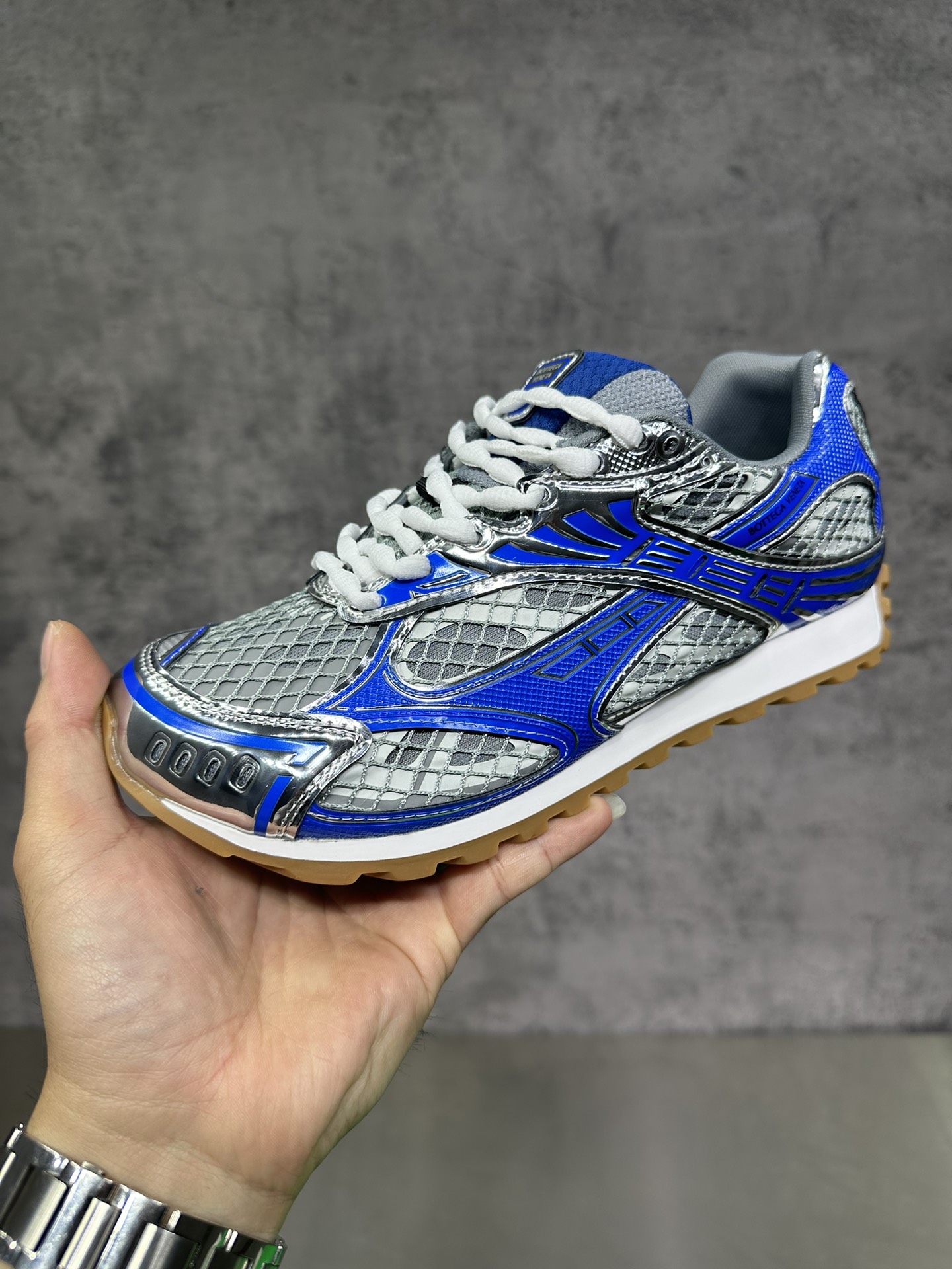 Bottega Veneta Male Sneakers Mesh 45