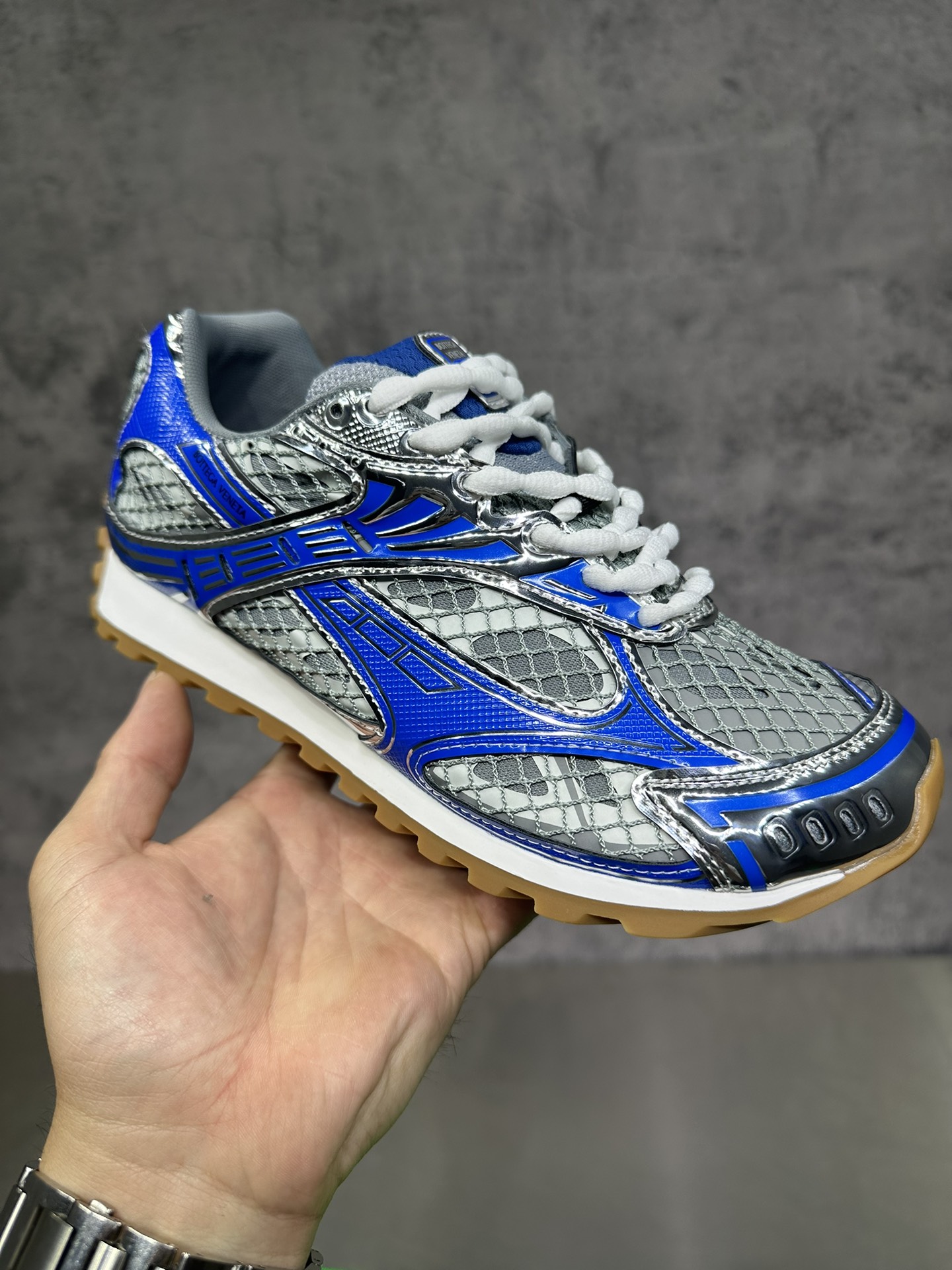 Bottega Veneta Male Sneakers Mesh 45