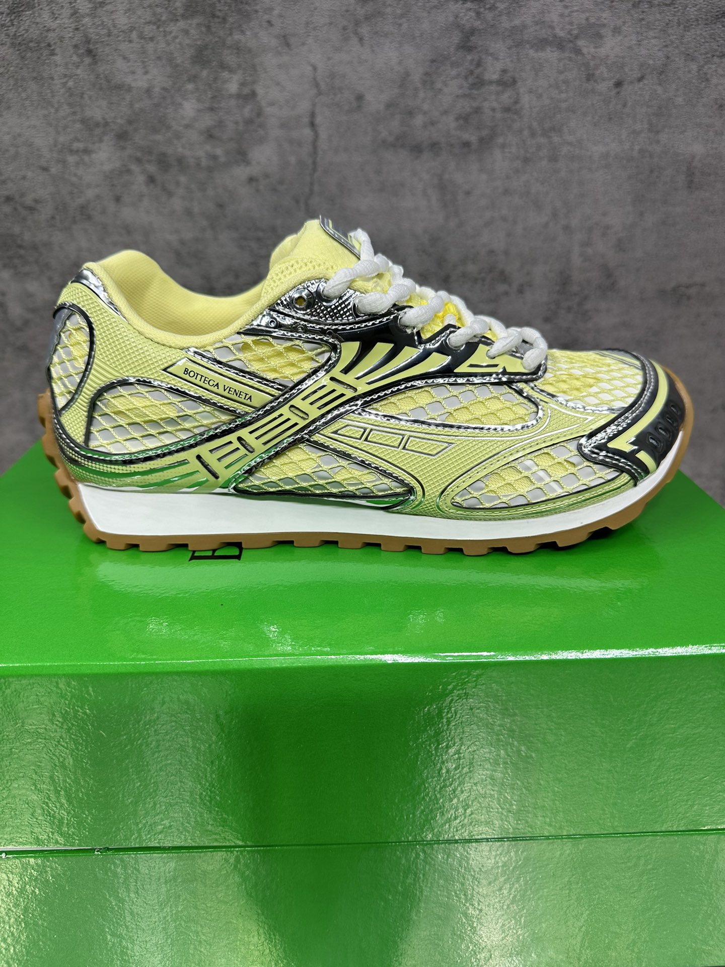 Bottega Veneta Male Sneakers Mesh 45
