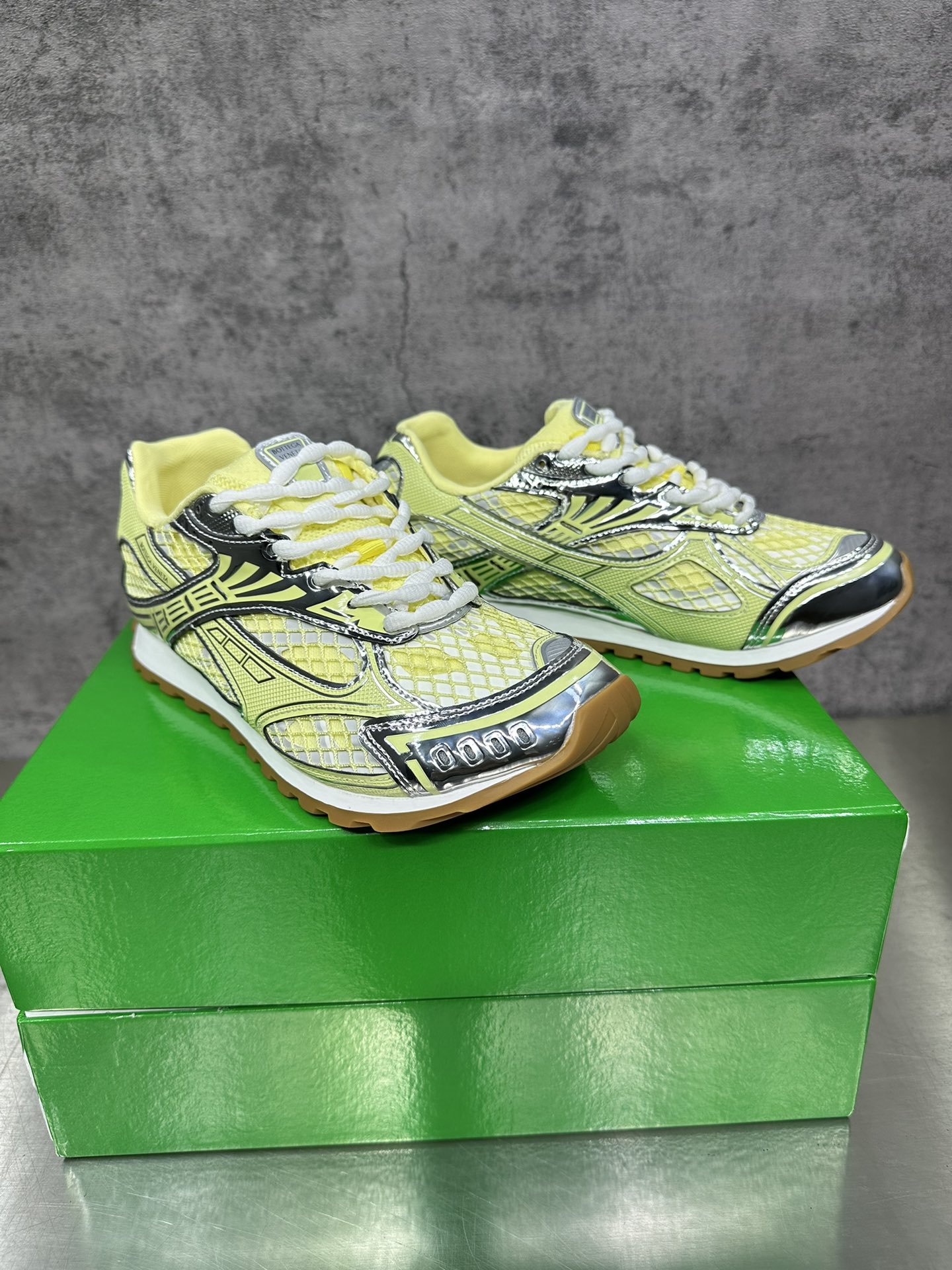 Bottega Veneta Male Sneakers Mesh 45