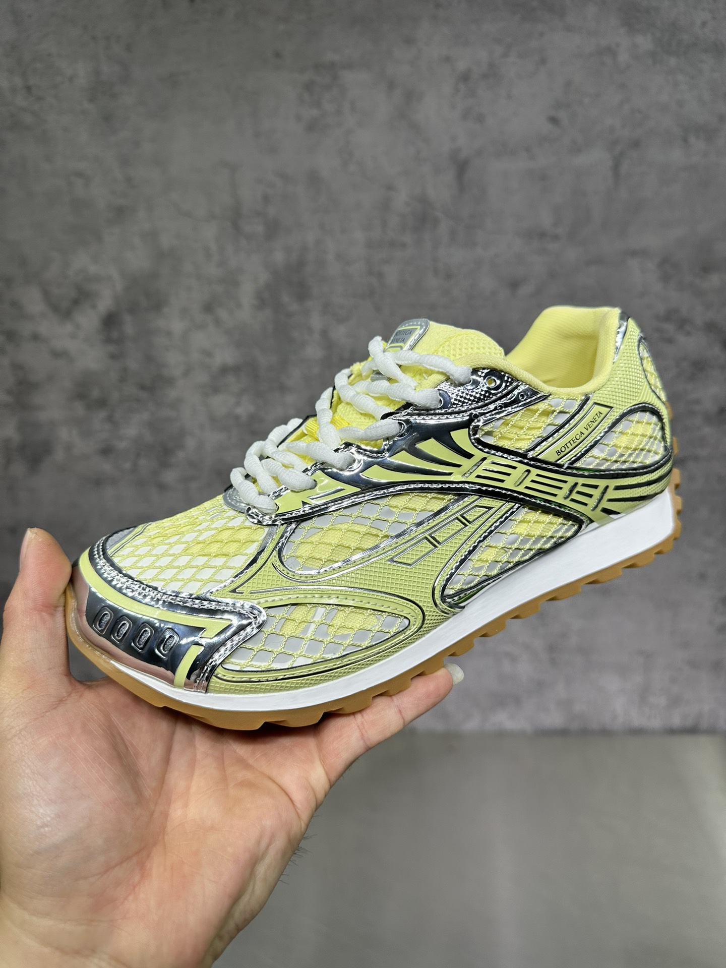 Bottega Veneta Male Sneakers Mesh 45