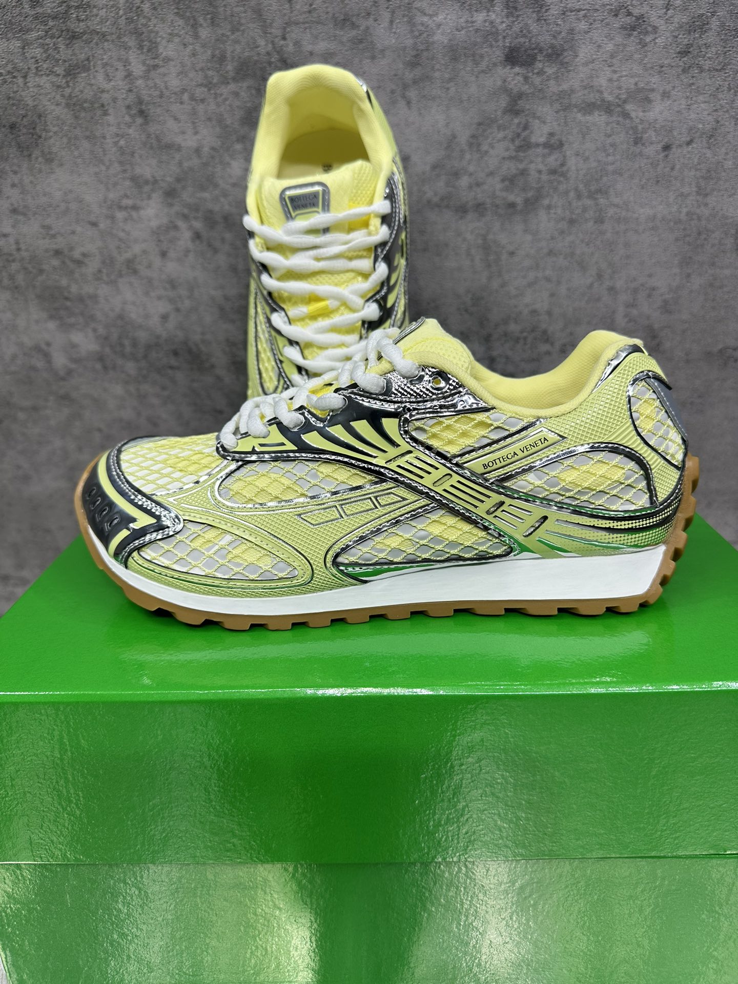 Bottega Veneta Male Sneakers Mesh 45