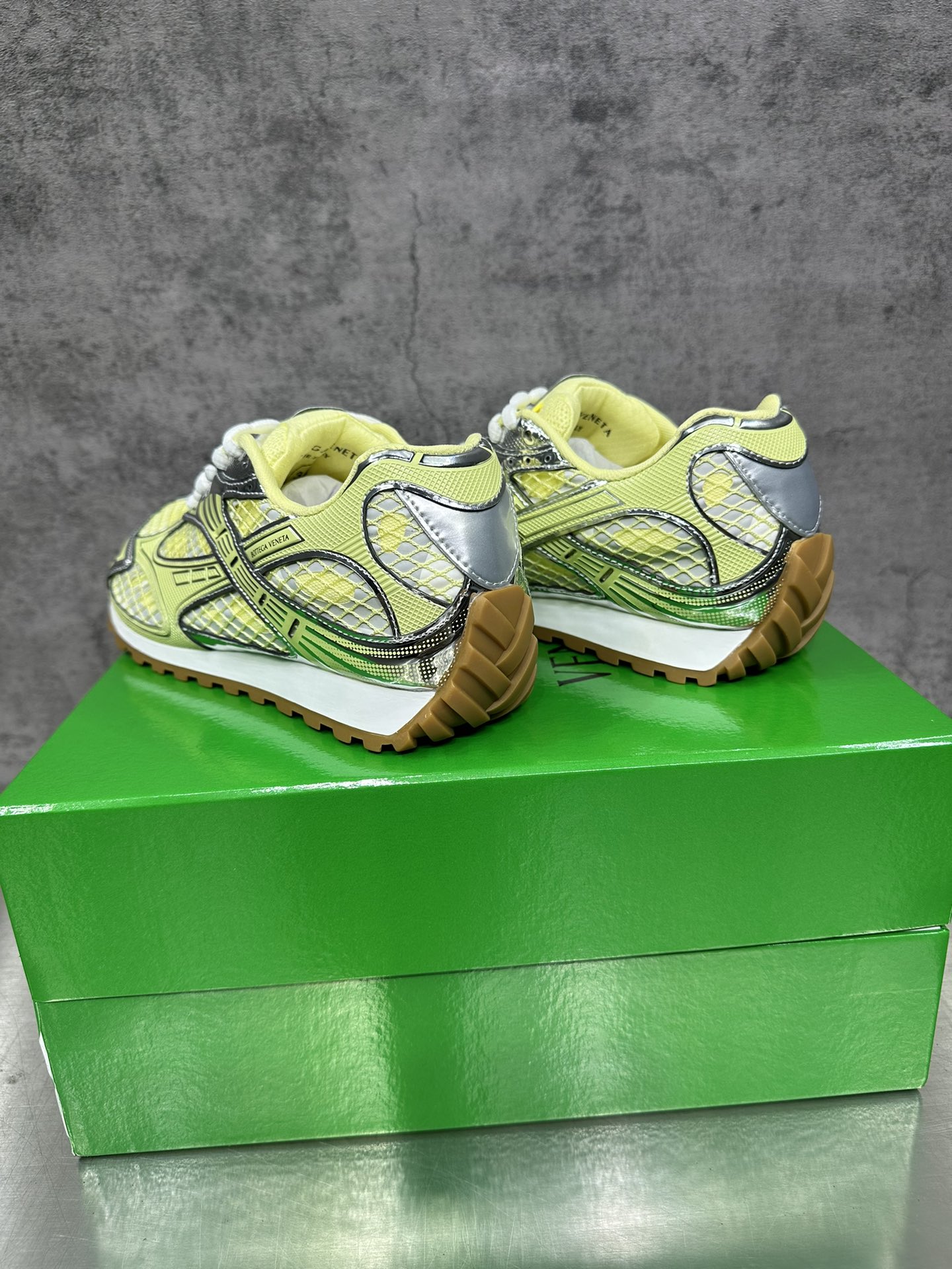 Bottega Veneta Male Sneakers Mesh 45