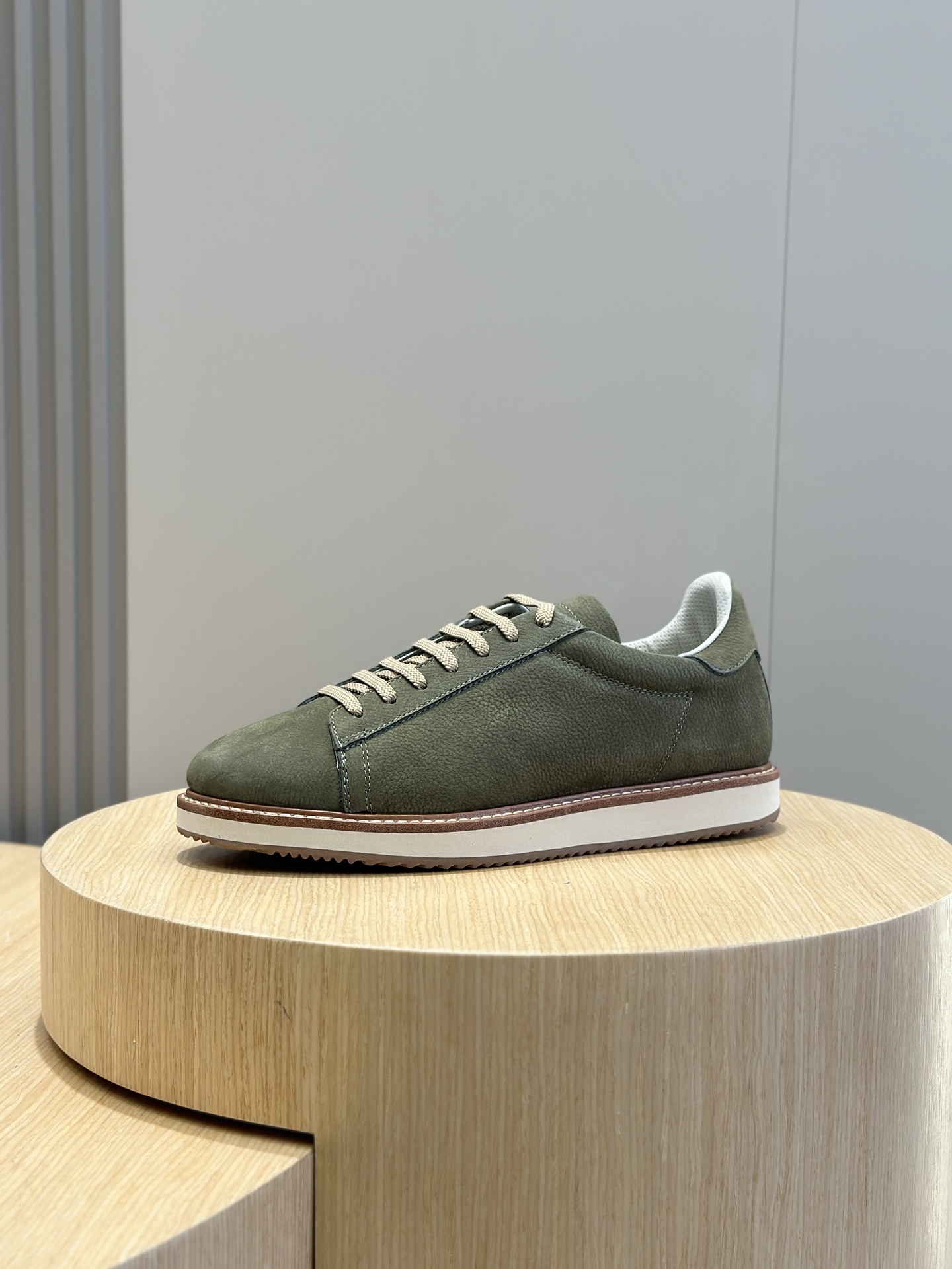 Male Leather Shoes Real Leather White Breathable M-l-s