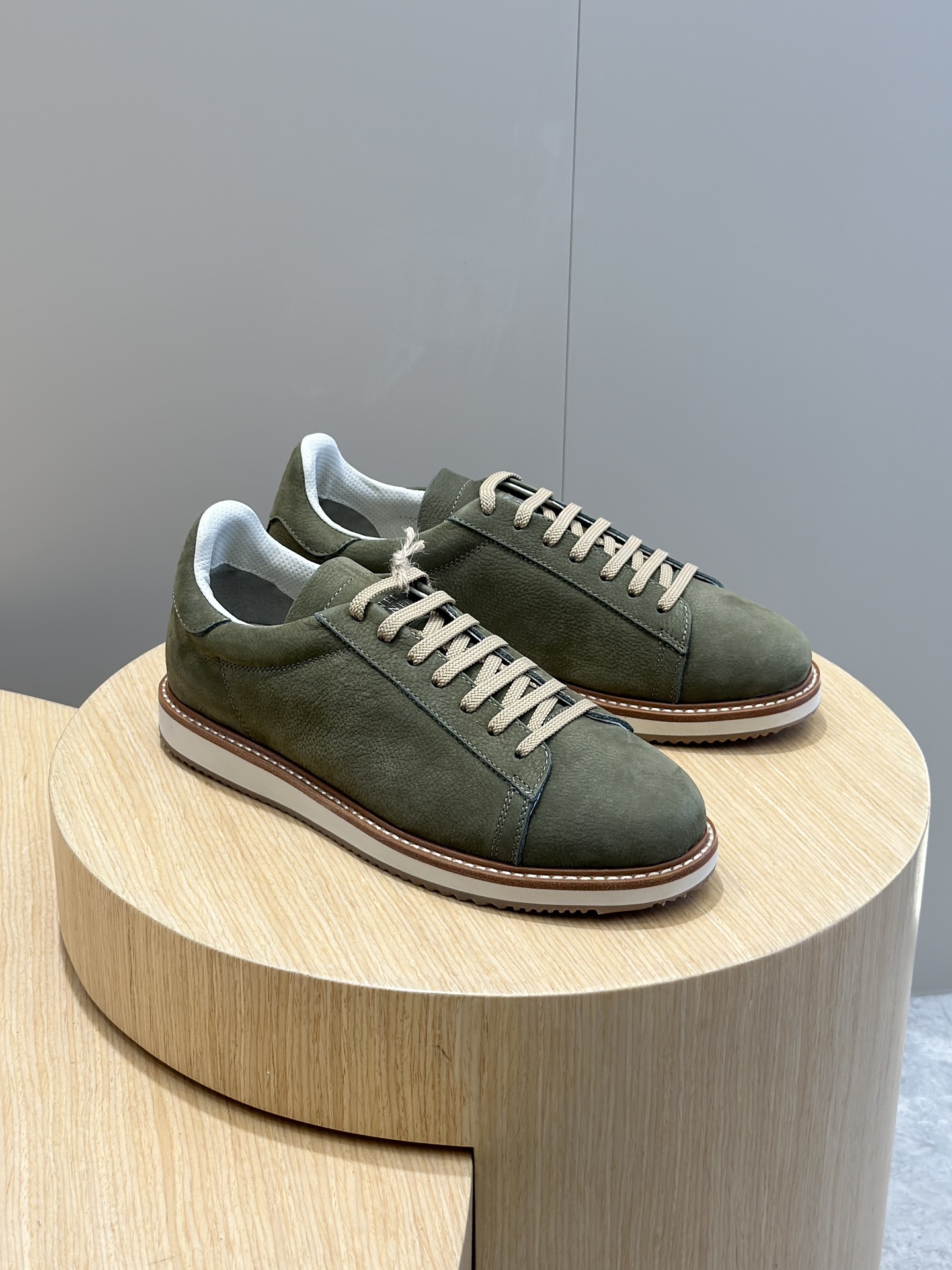 Male Leather Shoes Real Leather White Breathable M-l-s