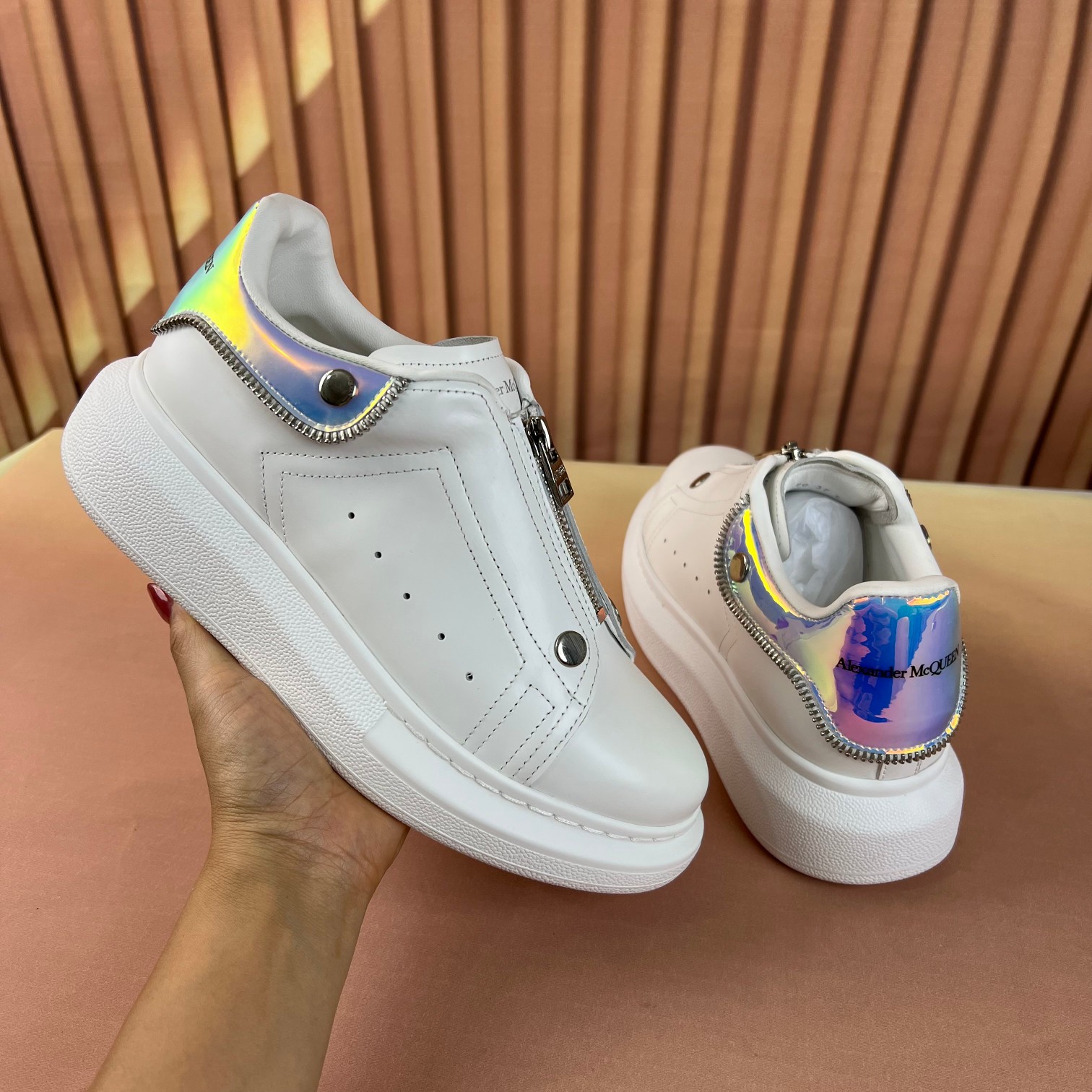 Alexander Mcqueen Male Sneakers Breathable M-l