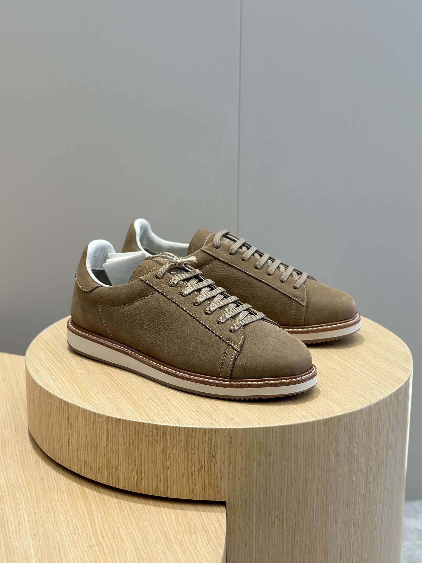 Male Leather Shoes Real Leather White Breathable M-l-s