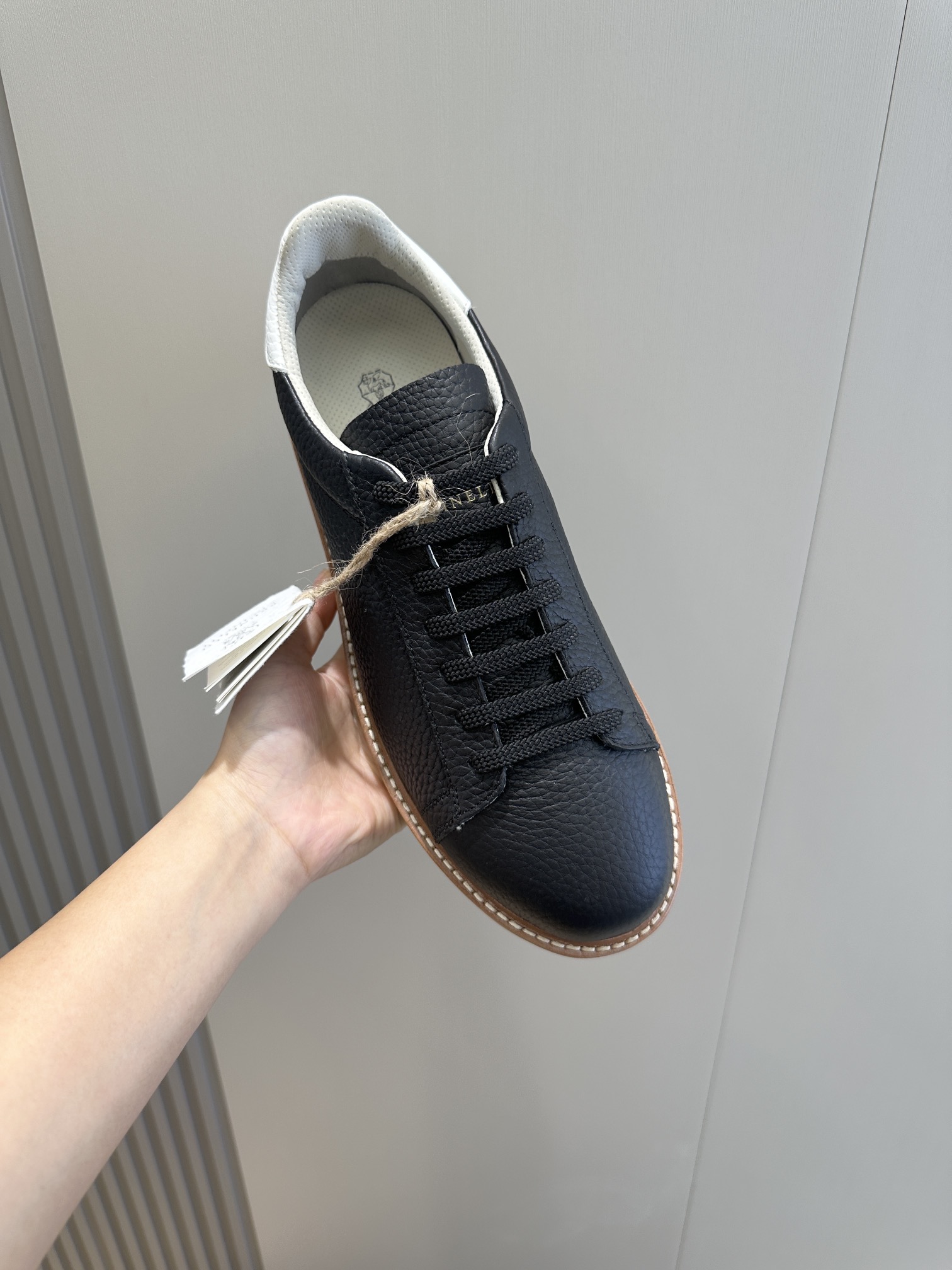 Male Leather Shoes Real Leather White Breathable M-l-s