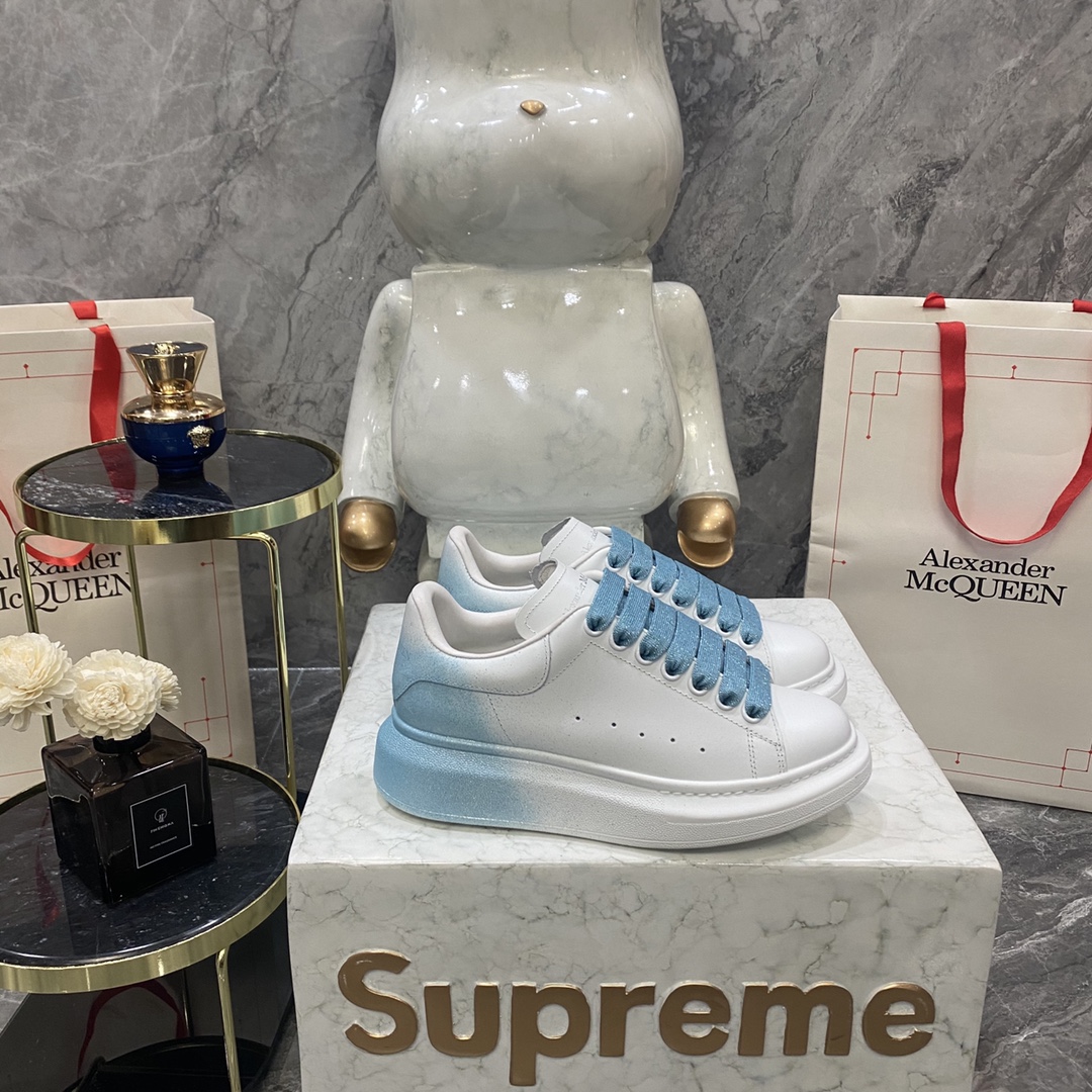 Alexander Mcqueen Male Basic Shoes White M-l-s