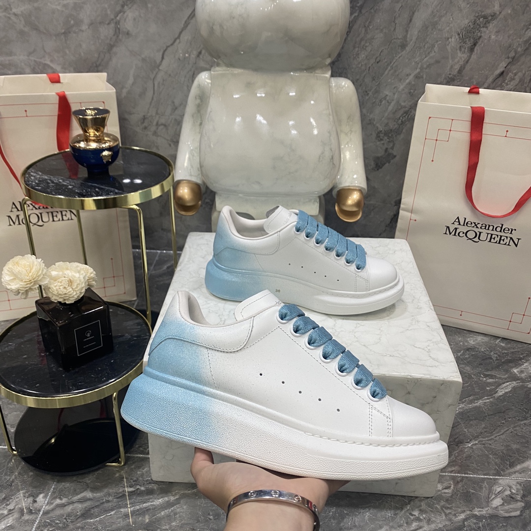 Alexander Mcqueen Male Basic Shoes White M-l-s