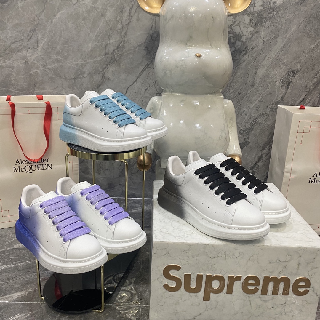 Alexander Mcqueen Male Basic Shoes White M-l-s