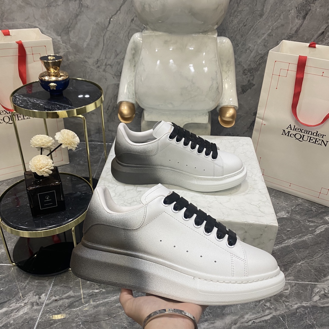 Alexander Mcqueen Male Basic Shoes White M-l-s