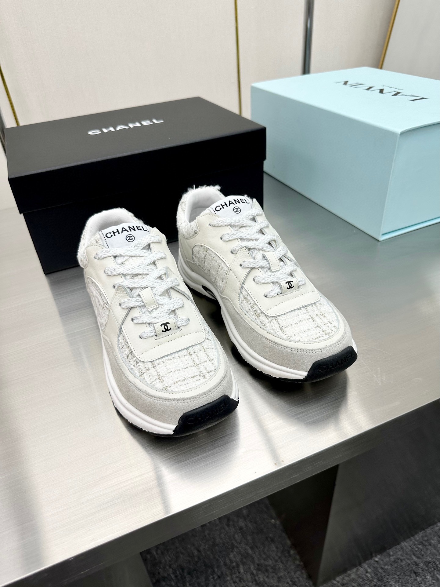 Chanel Male Sneakers Breathable L