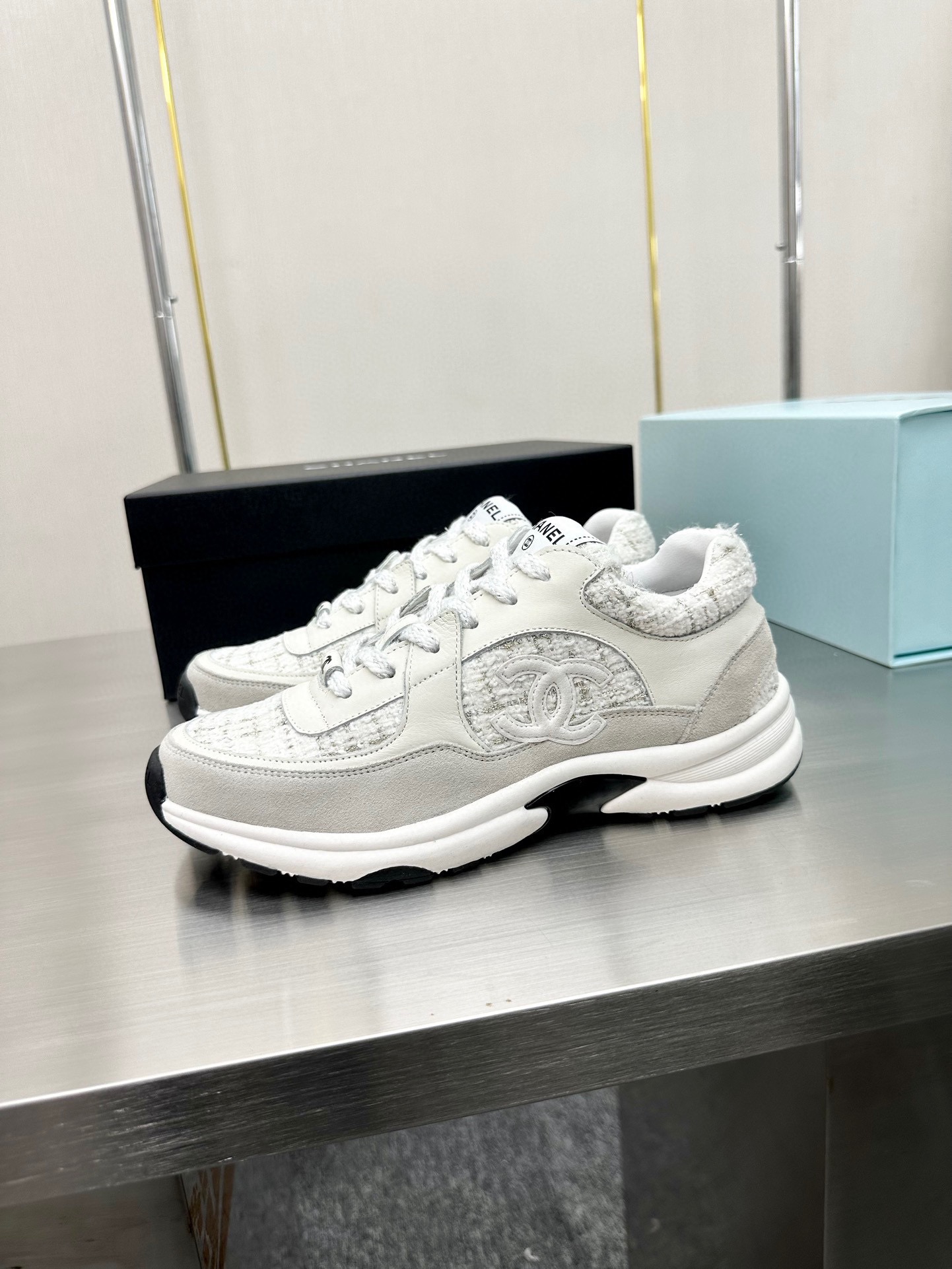 Chanel Male Sneakers Breathable L