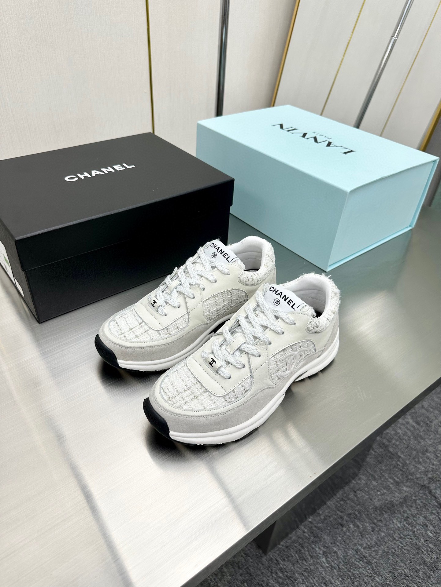 Chanel Male Sneakers Breathable L