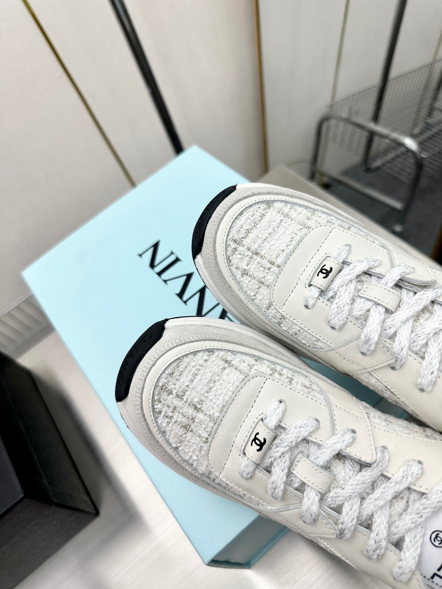 Chanel Male Sneakers Breathable L